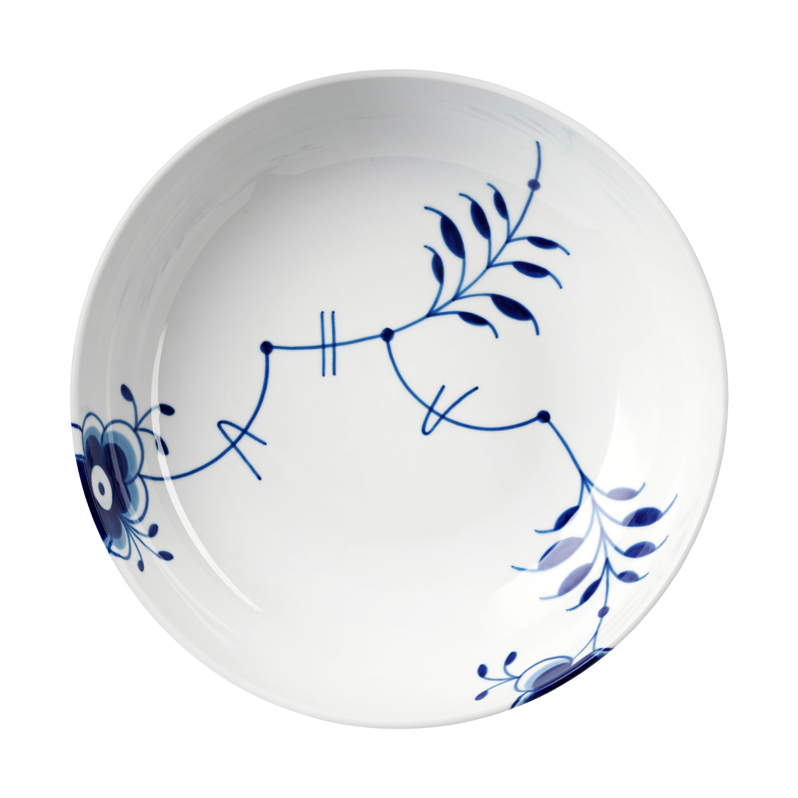 Royal Copenhagen Mega Blau Gerippt Schale 2,40ltr. 1061049