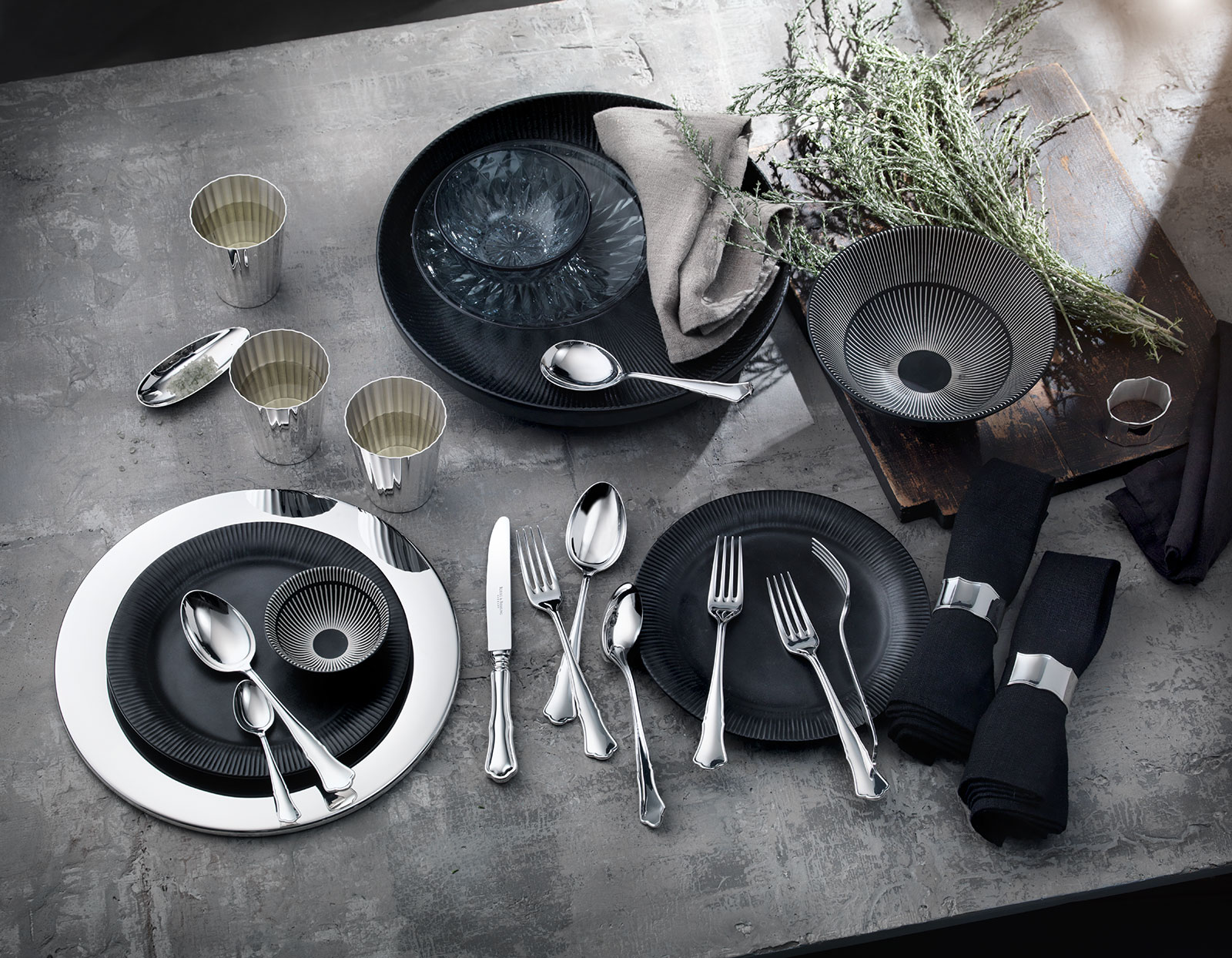 Robbe & Berking Alt-Chippendale Dessertgabel 150versilbert