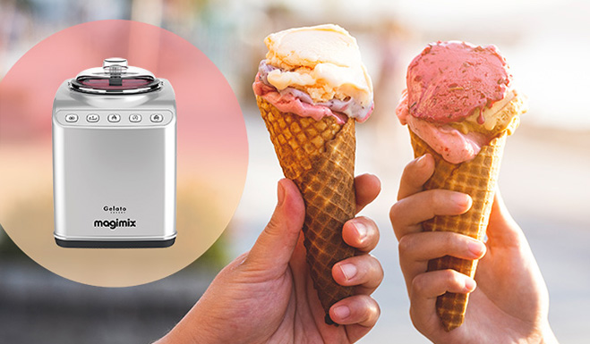 Mango-Bananen-Eis