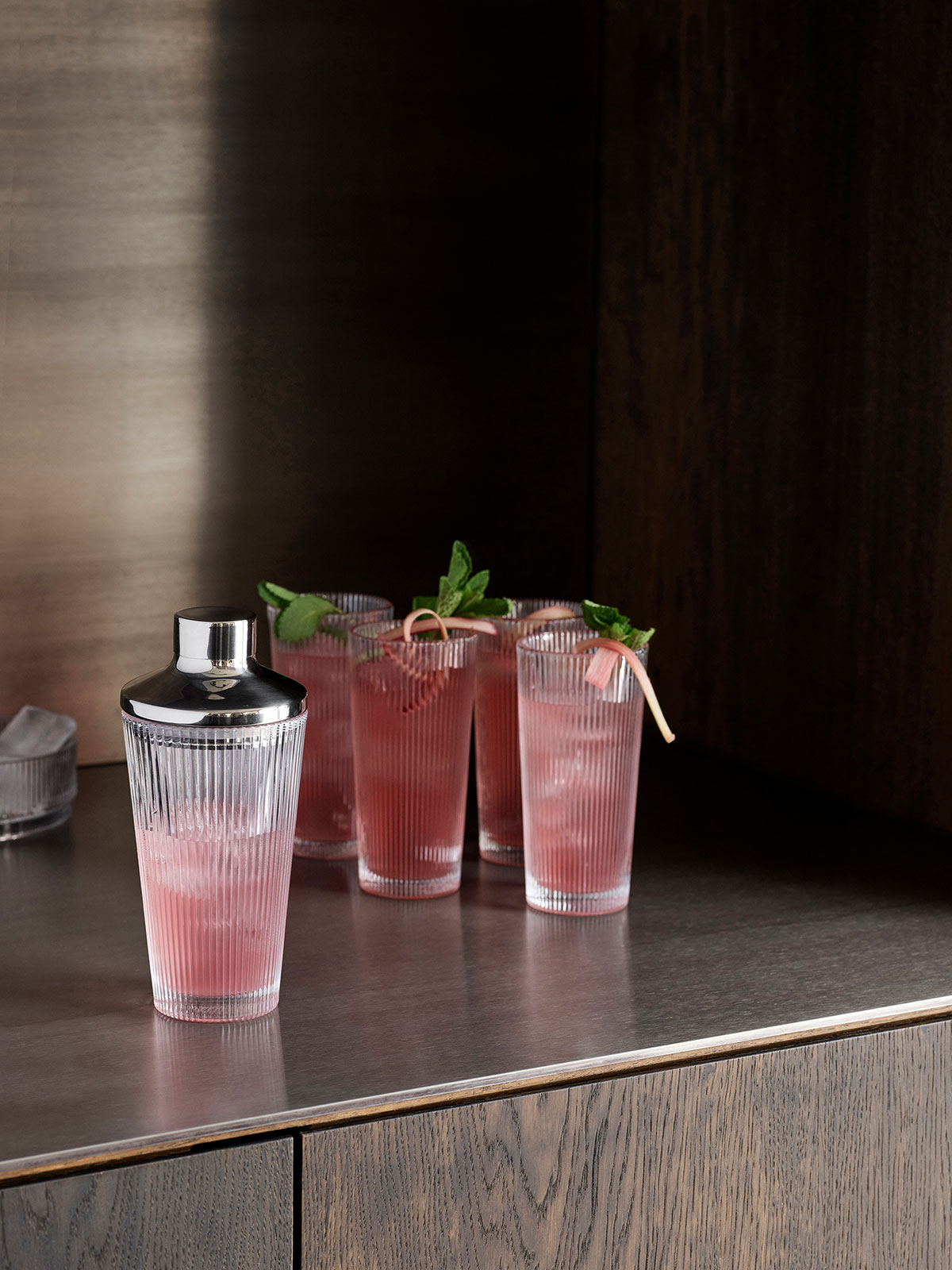 Stelton Pilastro Cocktail Shaker clear/klar