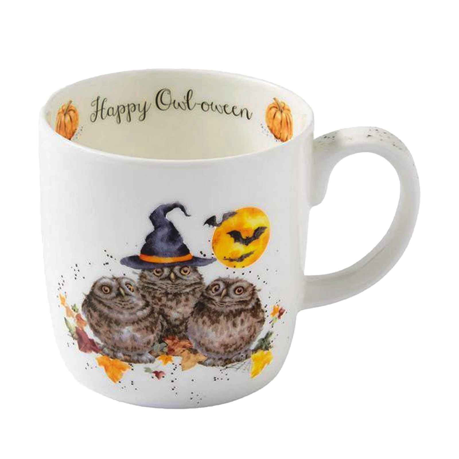 Royal Worcester Wrendale Designs Becher Halloween Happy Owloween 0,40ltr. (Halloween Collection) MMUY4020-XT
