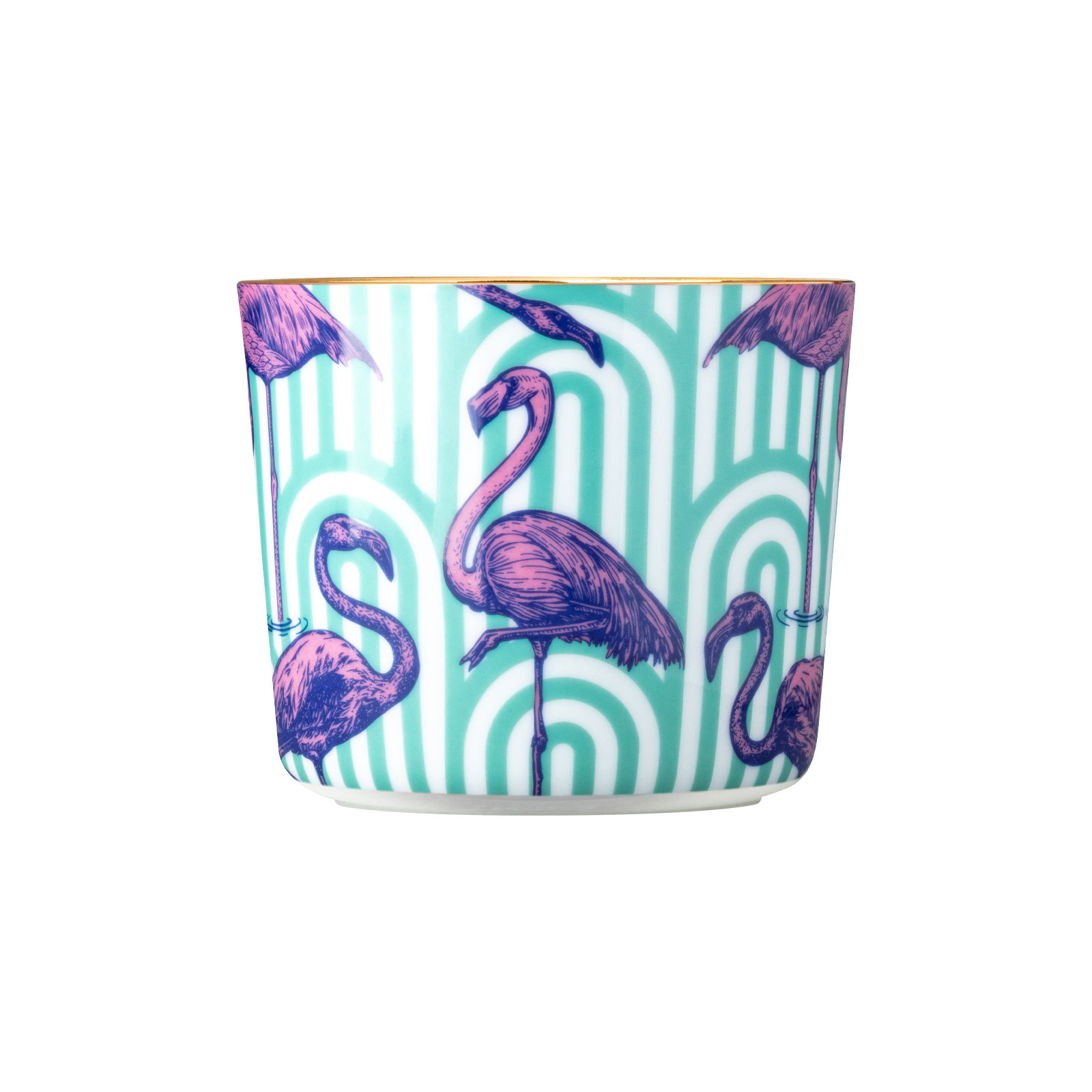Andere Perspektive auf den Sieger Champagnerbecher Beautiful Creatures The Flamingos.