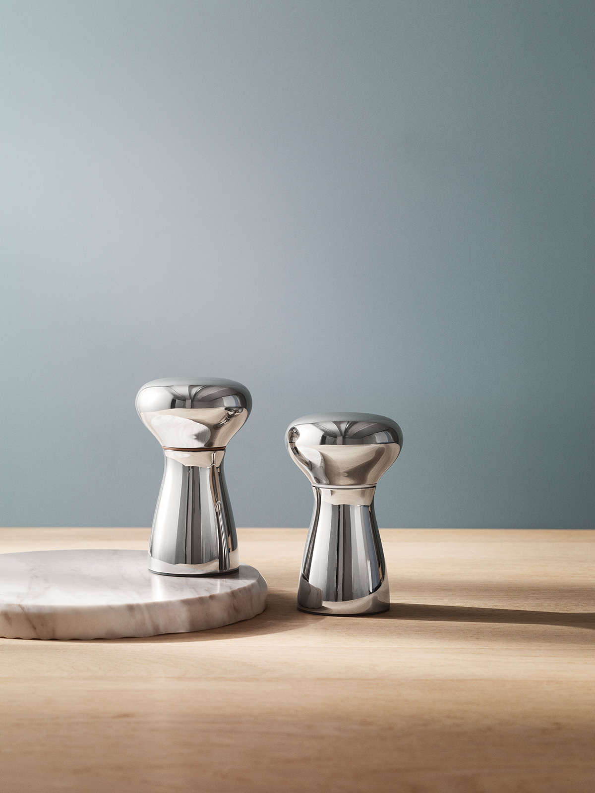 Georg Jensen Alfredo Salz- und Pfeffermühle 11,5cm Edelstahl