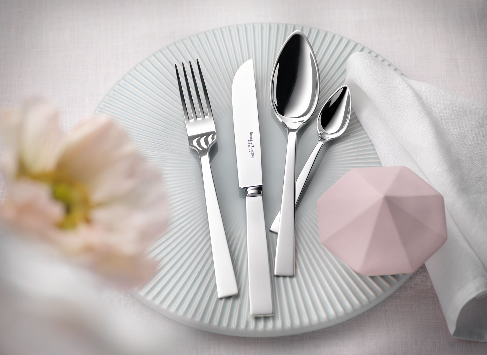 Robbe & Berking Riva Dessertgabel 925Silber