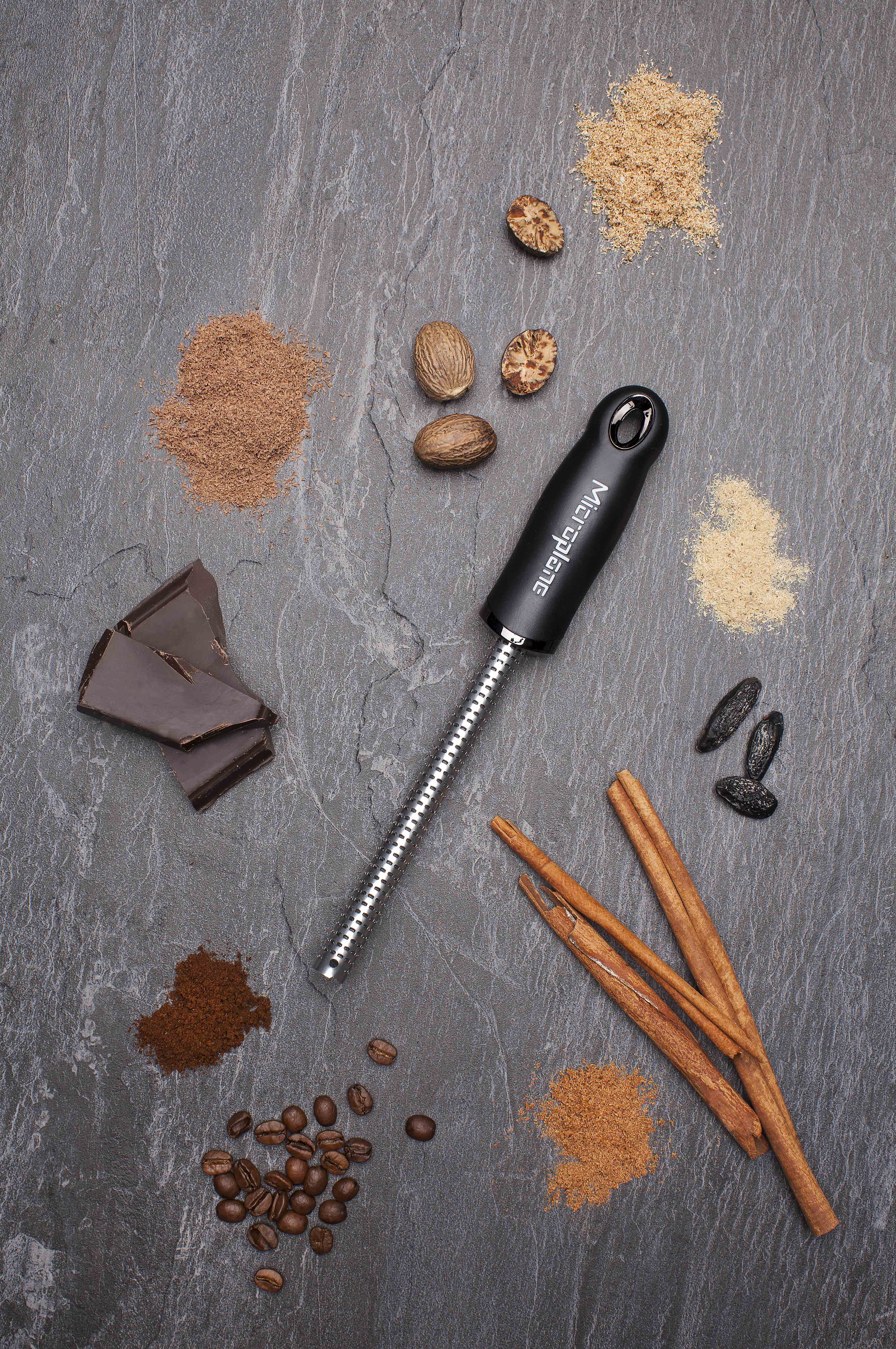 Microplane Premium Classic Gewürzreibe schwarz