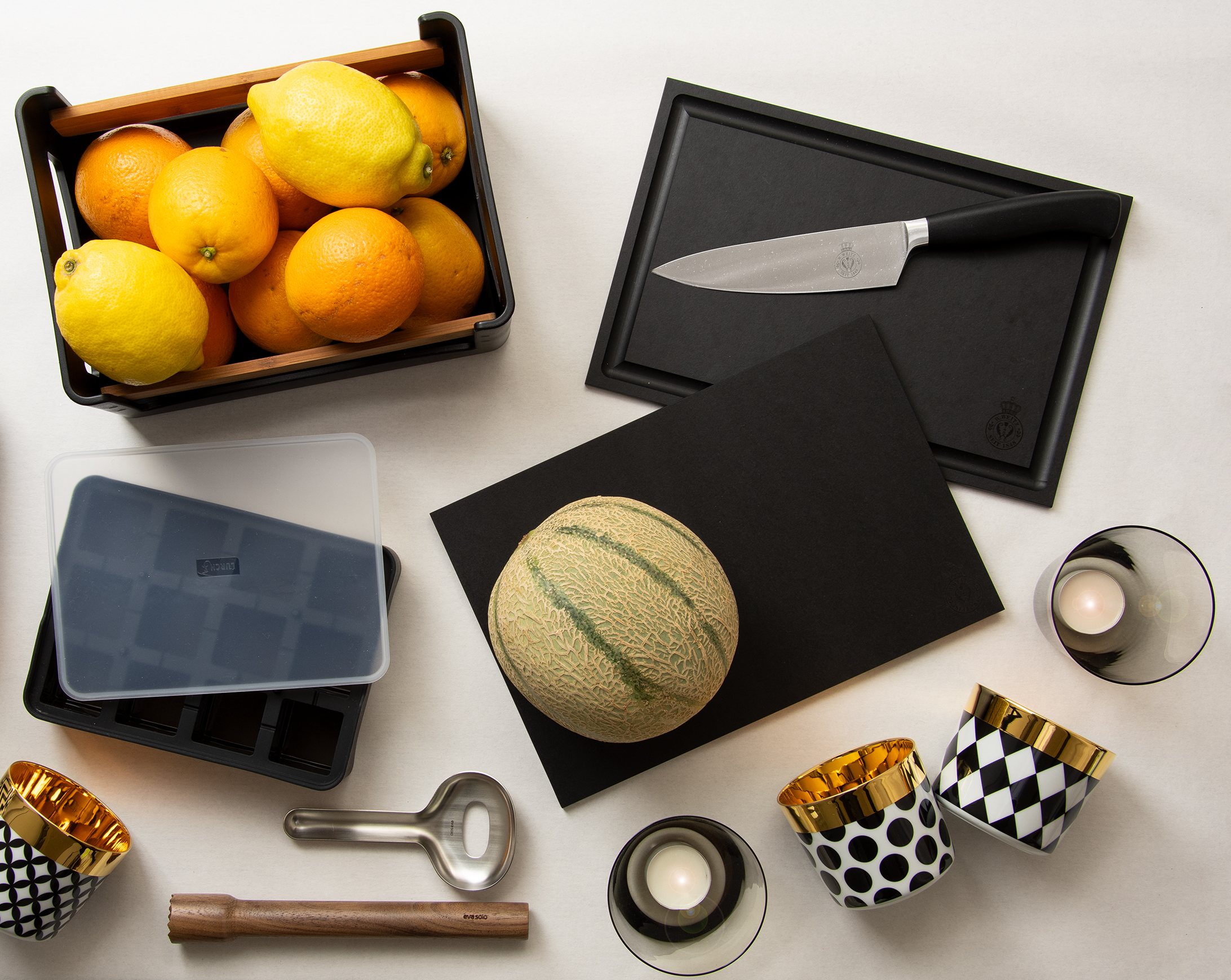 WEITZ Ergo-Line Schwarz Kochmesser 21cm