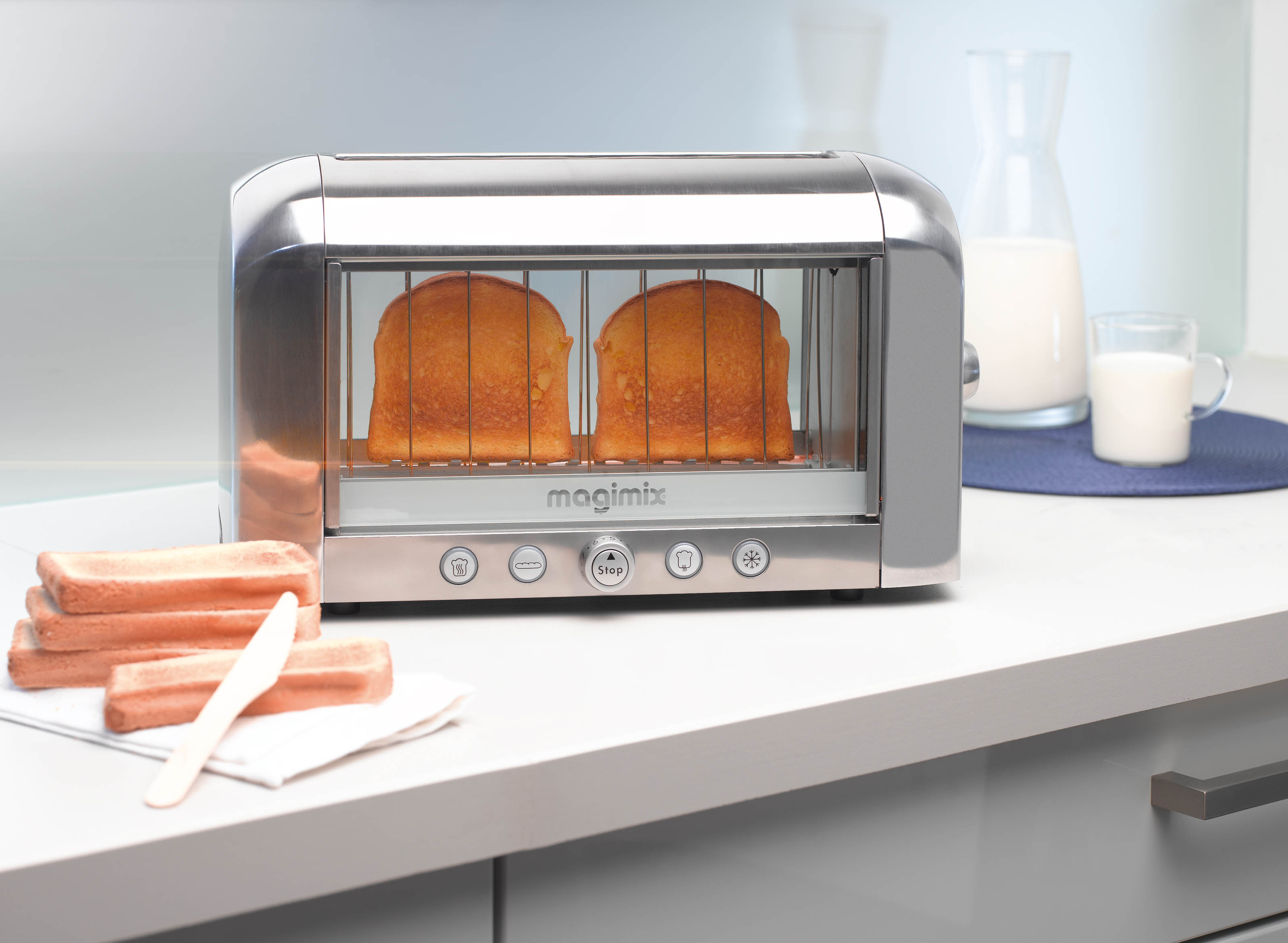 Magimix Toaster Le Toaster Vision gebürstet/glänzend