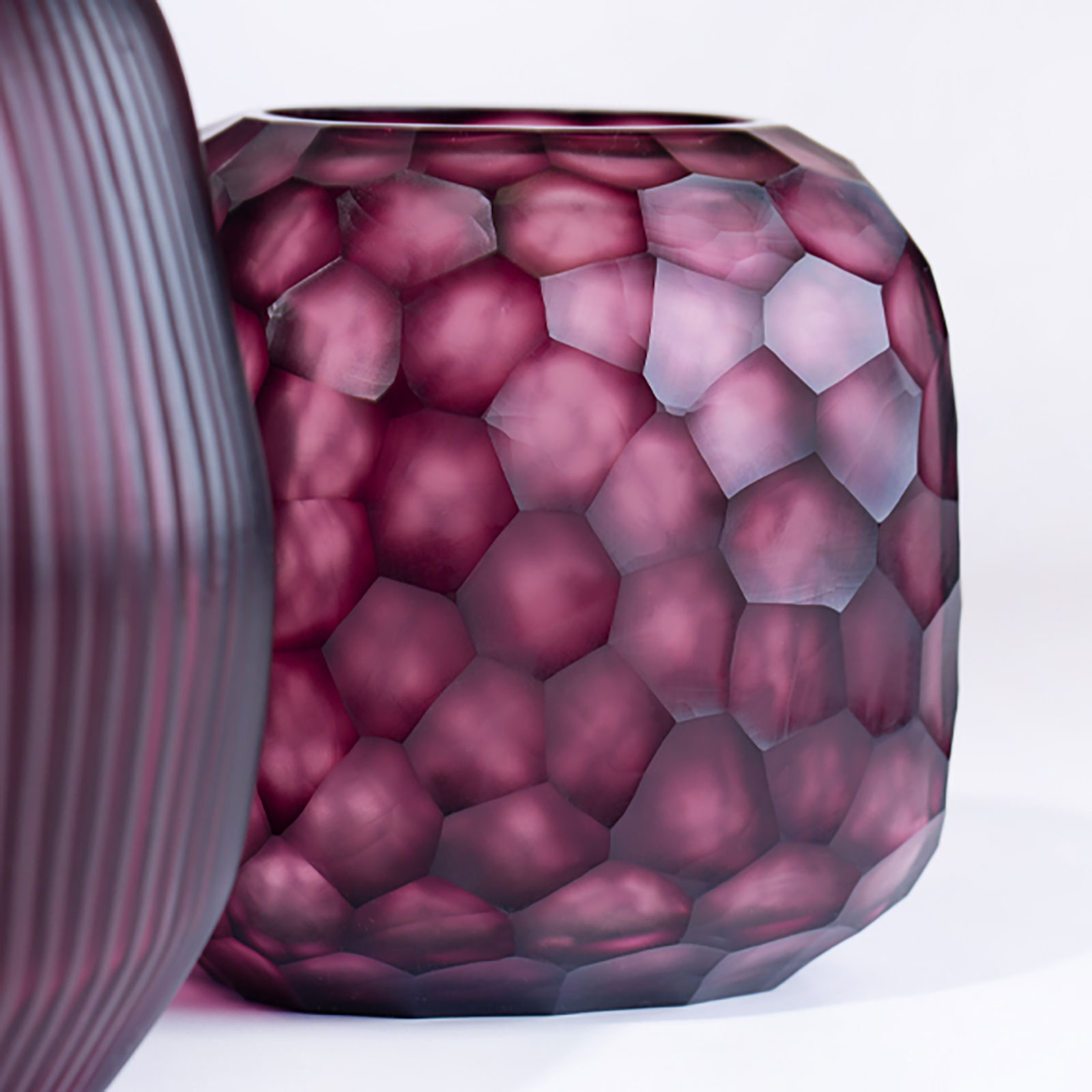 Guaxs Somba Vase M light amethyst/amethyst