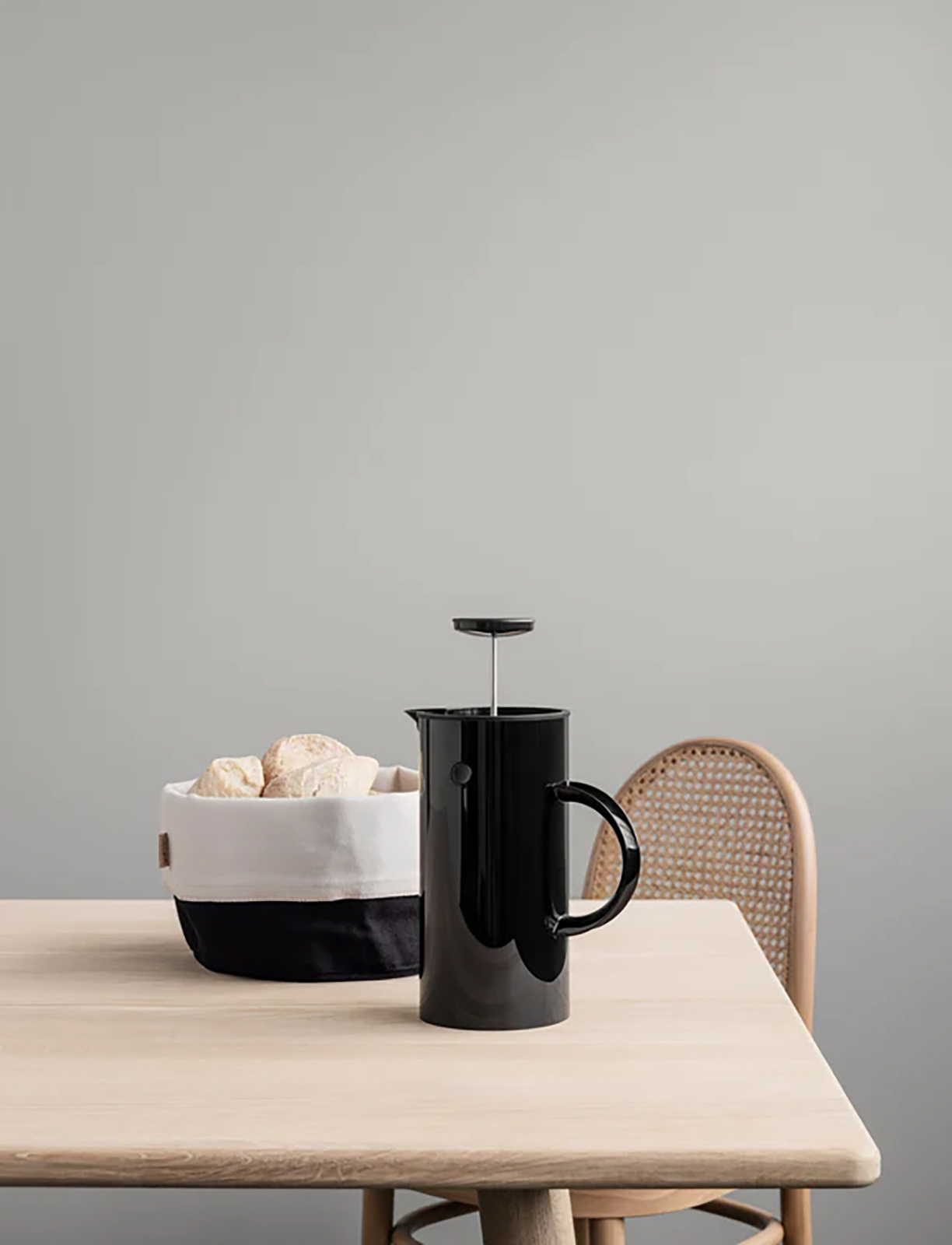 Stelton Brottasche groß schwarz/ sand