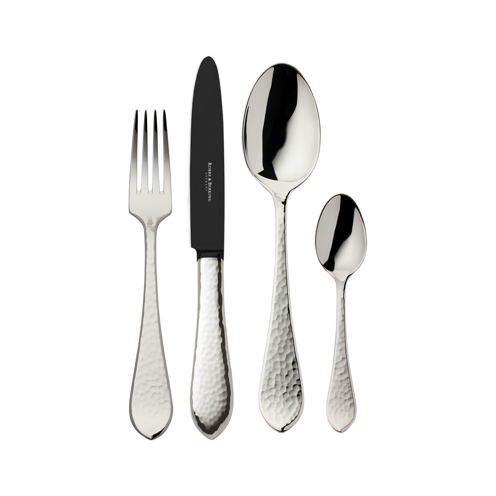 Robbe & Berking Martelé THE BOX Frozen Black Edition 24tlg.