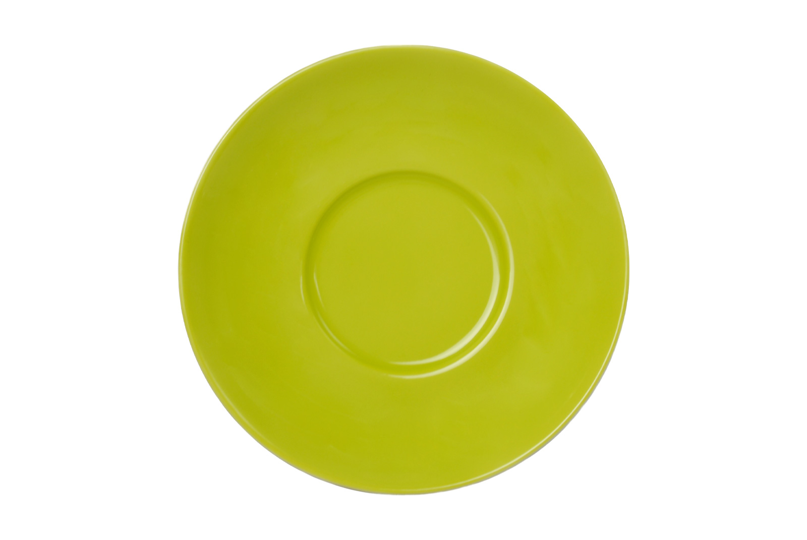Dibbern Solid Color limone Cappuccino-Untertasse