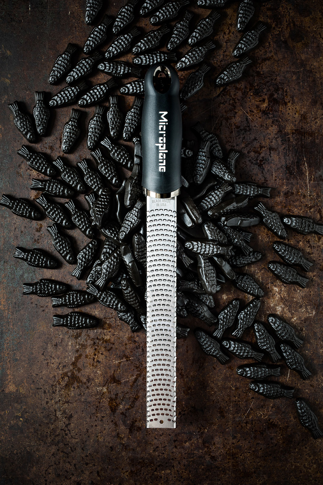 Microplane Premium Classic Reibe Zester schwarz
