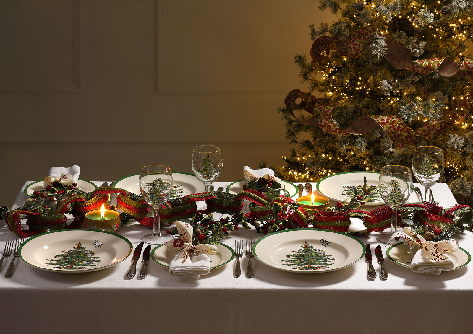 Spode Christmas Tree Frühstücksteller 20cm (UK)