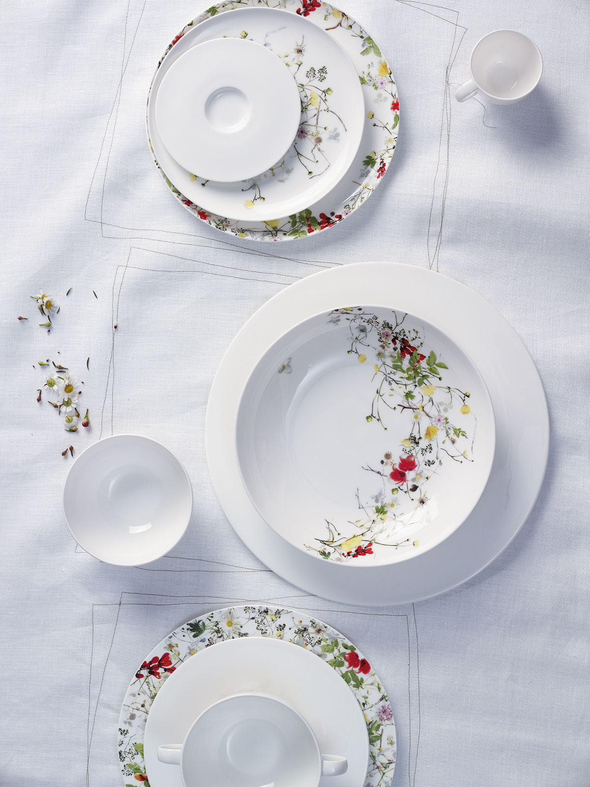 Geschirrserie Brillance Fleurs Sauvages