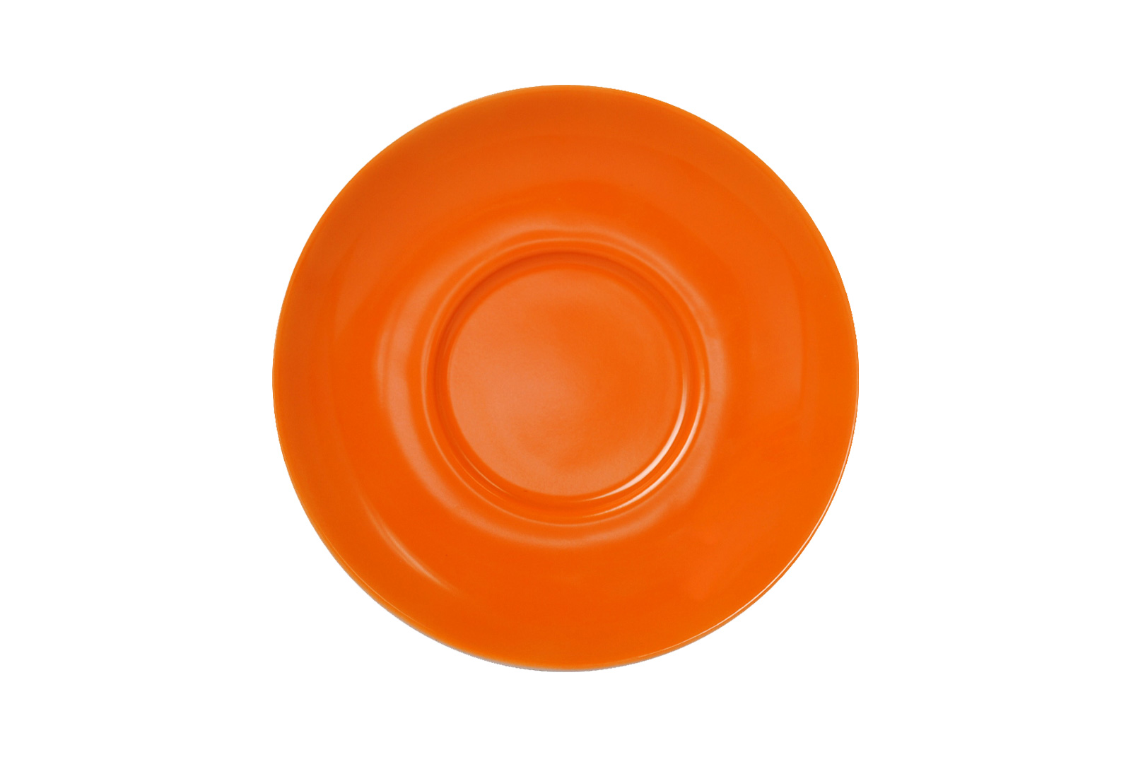 Solid Color orange Kaffee-Untertasse