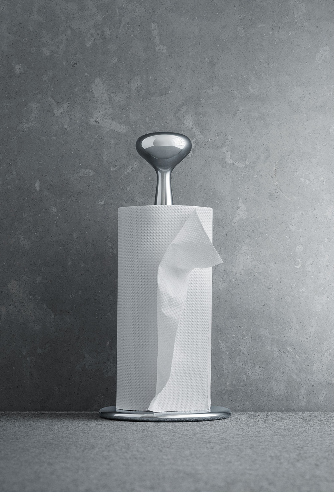 Georg Jensen Alfredo Küchenpapierhalter 32,0cm Edelstahl