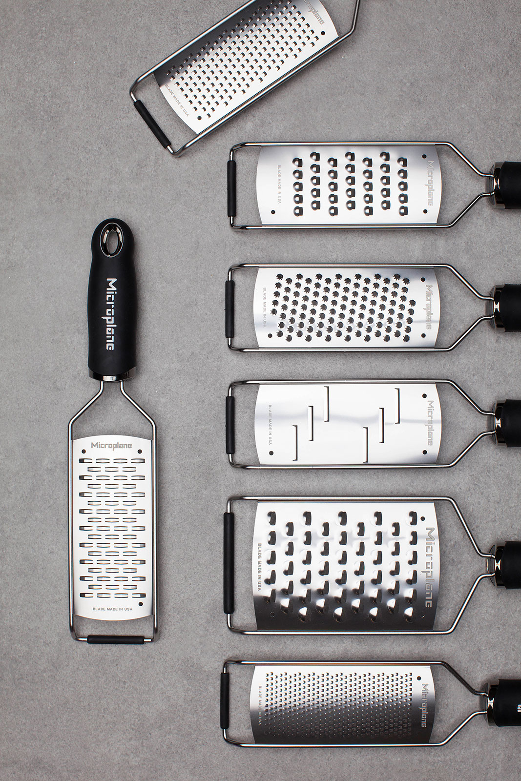 Microplane Gourmet Reibe fein schwarz