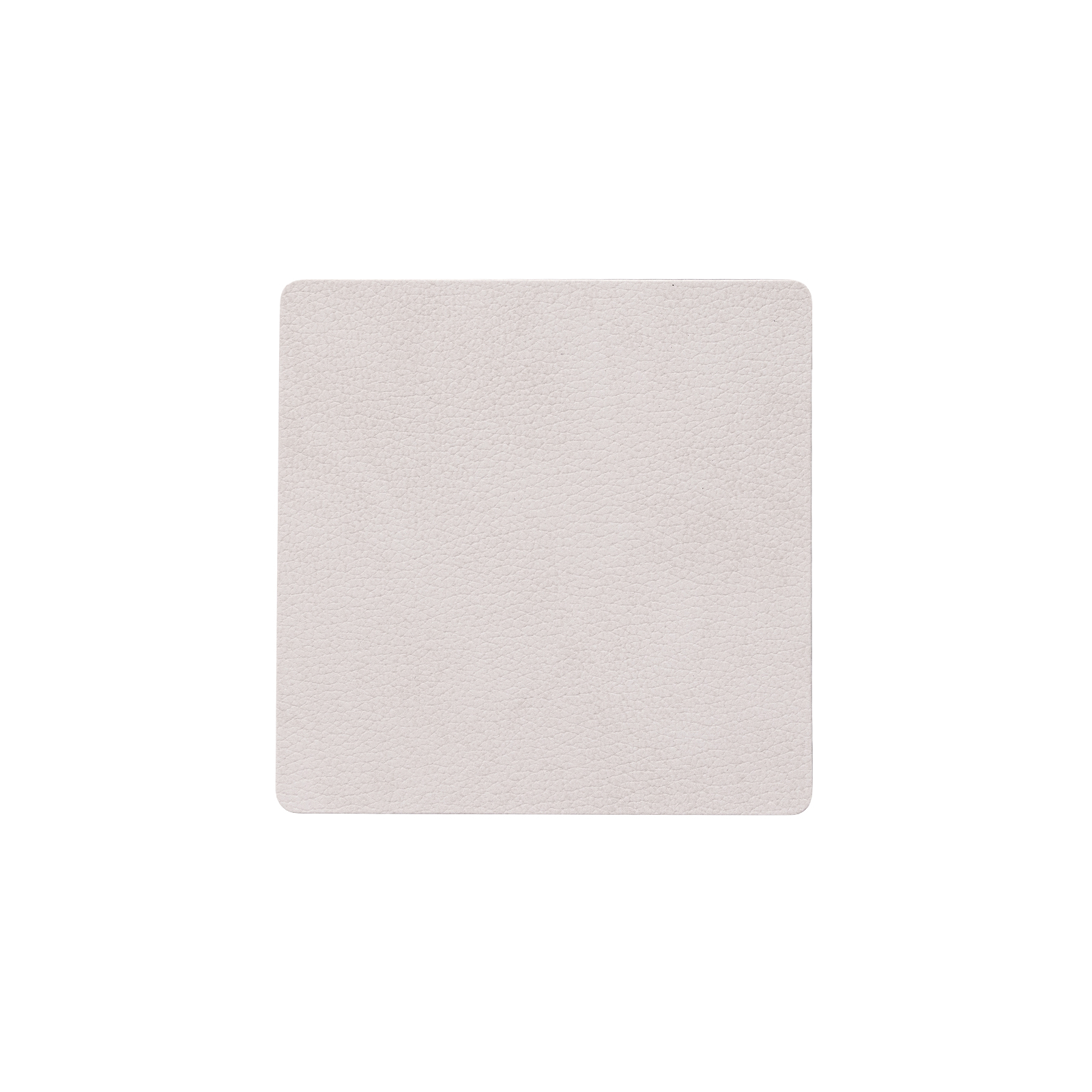 Lind DNA Dänemark Glasuntersetzer Square 10x10cm Nupo oyster white