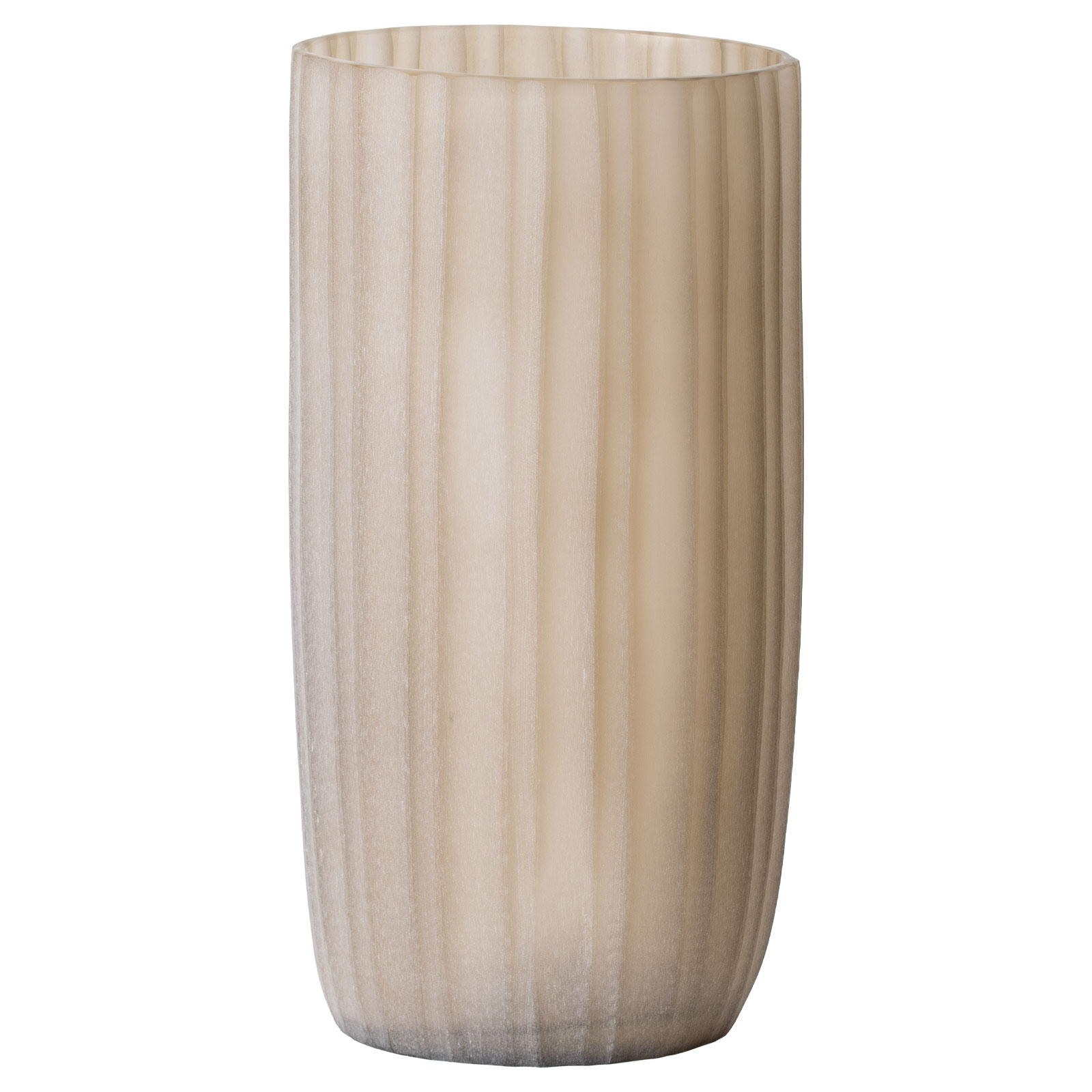 Guaxs Siena Vase L clear/smokegrey