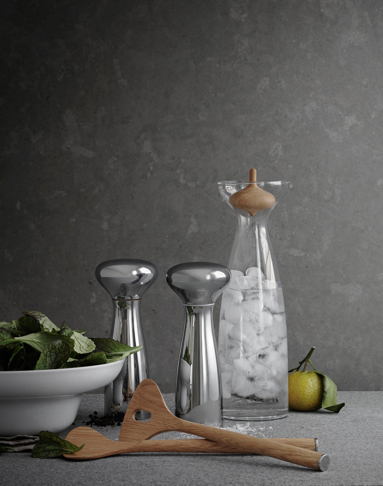 Die Salz- und Pfeffermühle azs der Alfredo-Serie
