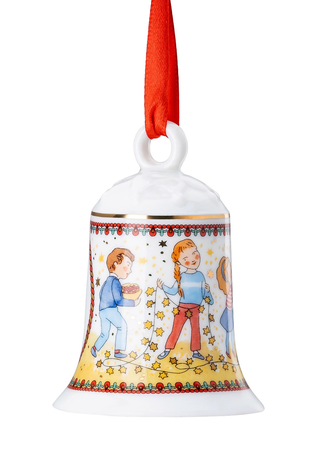 Hutschenreuther 2024 Weihnachtsleuchten Glocke Porzellan