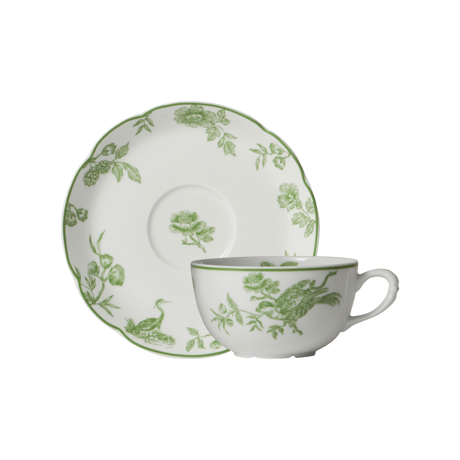 Bernardaud Albertine Teetasse m. Untertasse 0,13ltr.