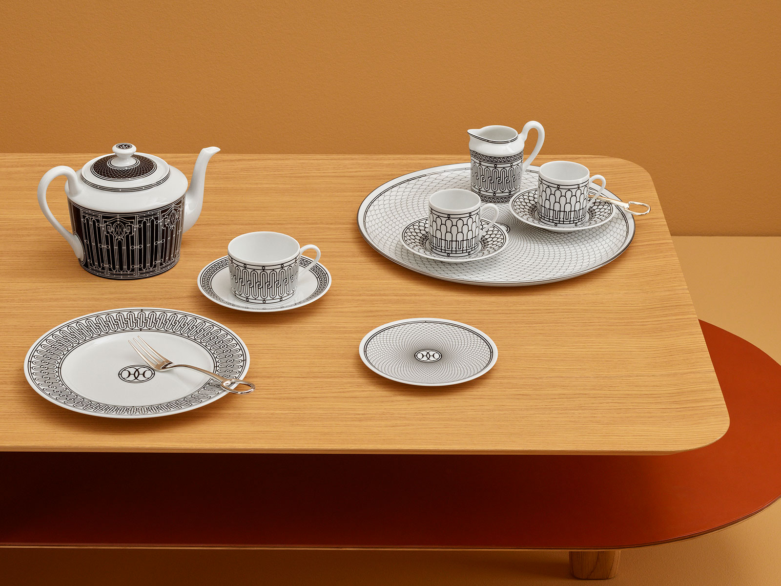 HERMÈS Paris H DÉCO Tee- und Kaffeetasse m. U. 0,16ltr.