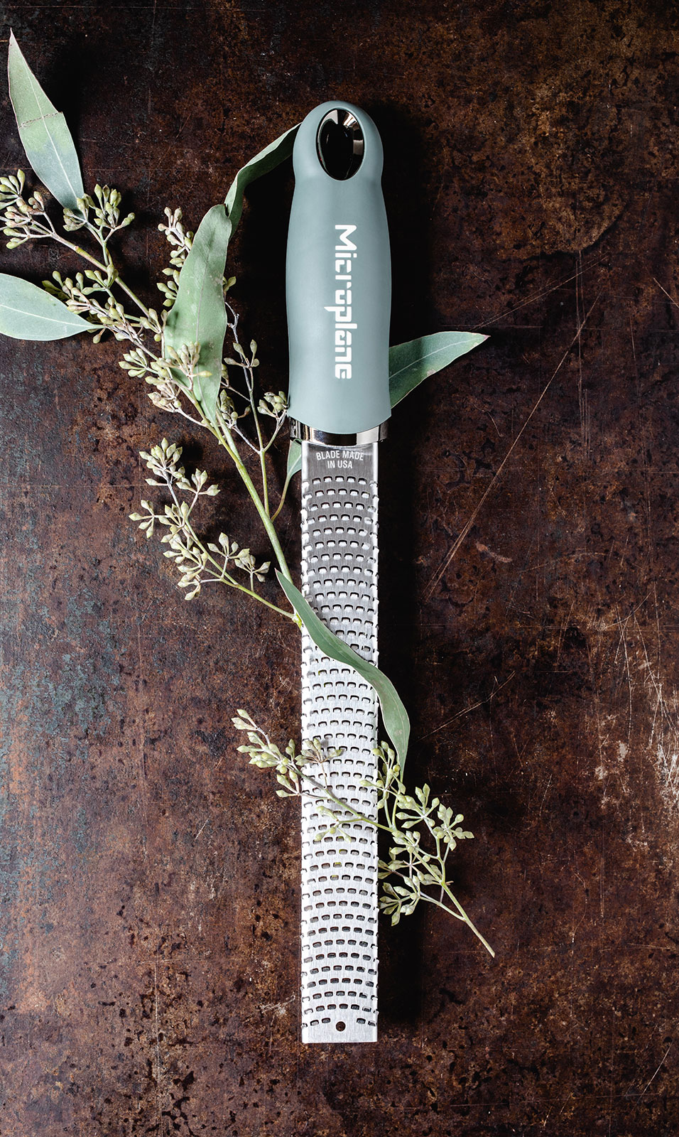 Microplane Premium Classic Reibe Zester eukalyptus grün