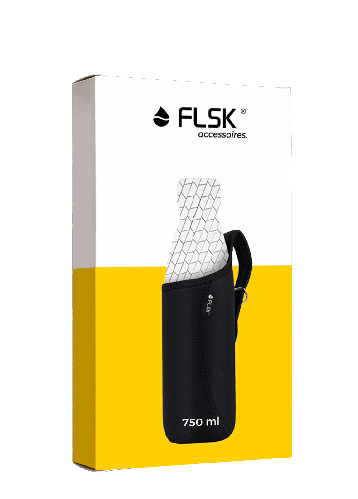 FLSK Neoprentasche 0,75ltr. schwarz