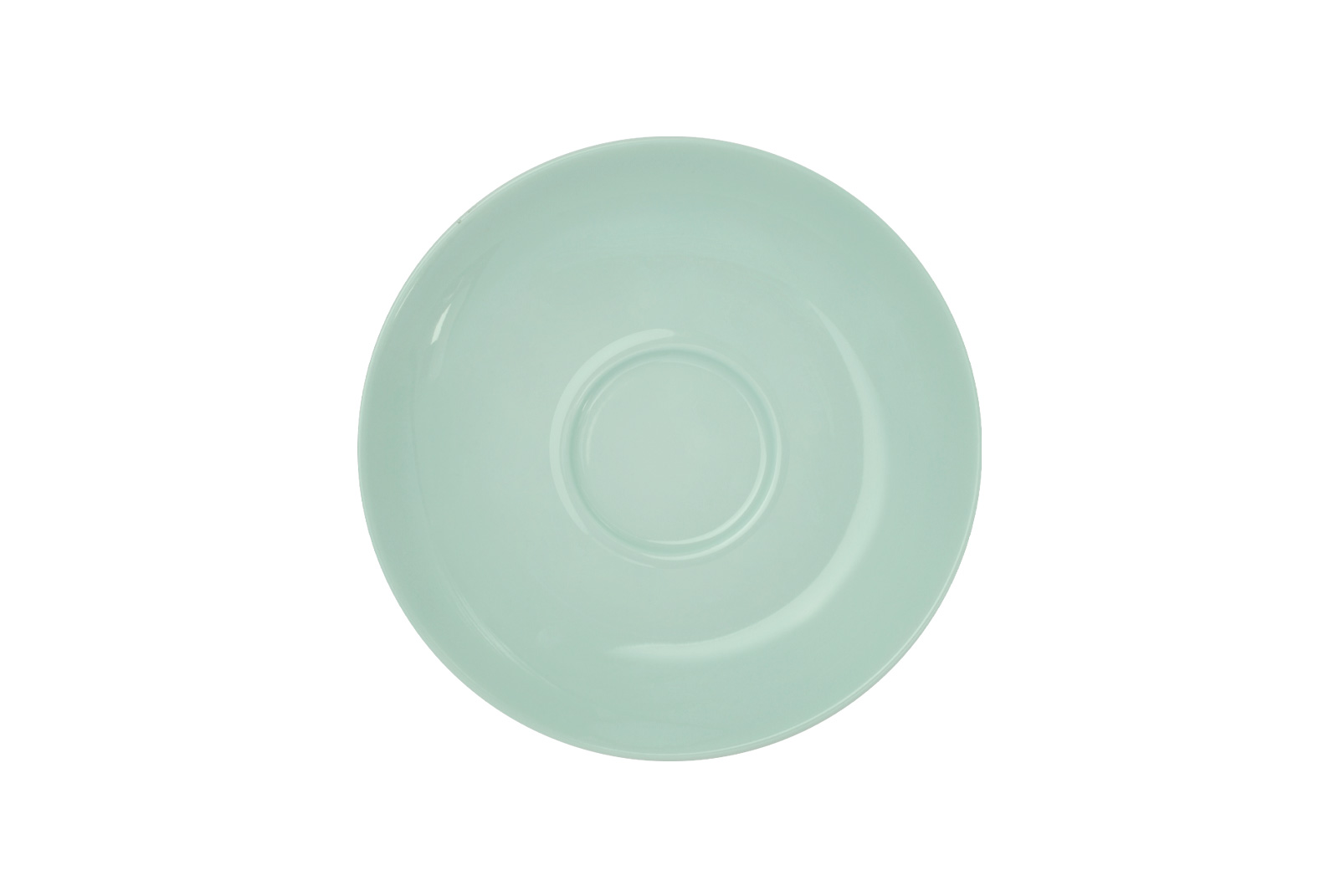 Solid Color mint Espresso-Untertasse Classico