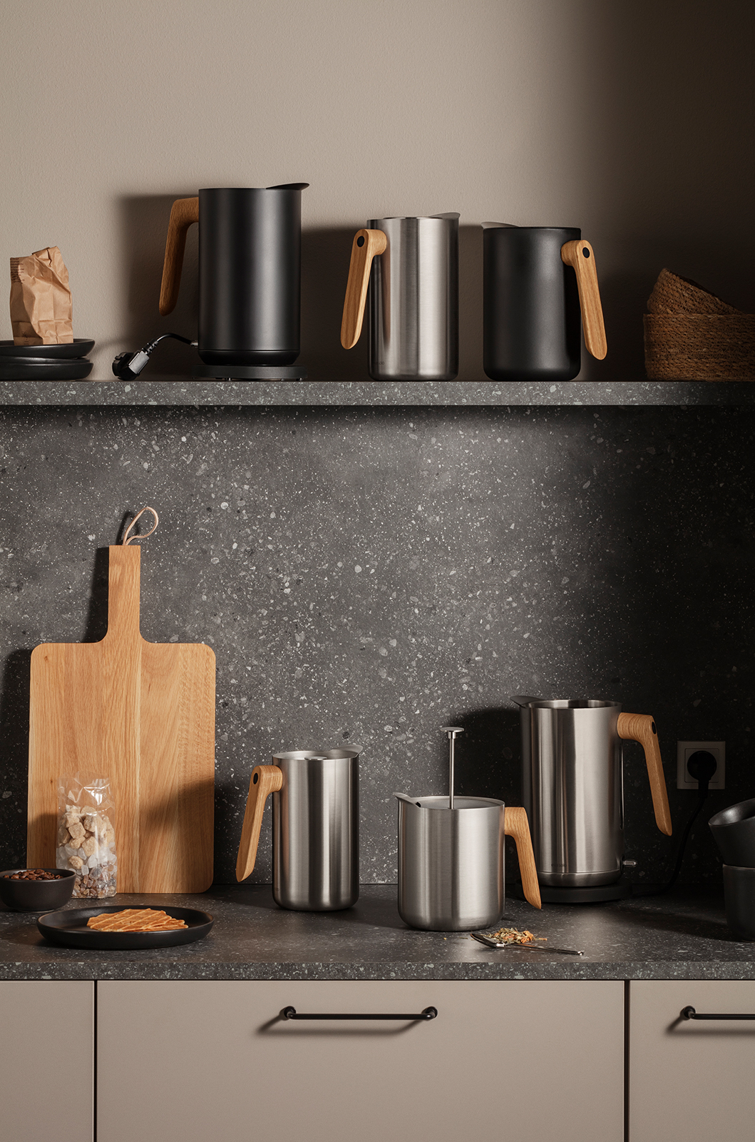 Eva Solo Nordic kitchen Wasserkocher 1,50ltr. Edelstahl