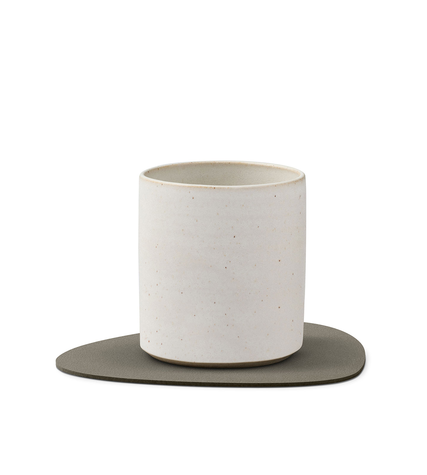 Lind DNA Dänemark Glasuntersetzer Curve 11x13cm Nupo flint grey