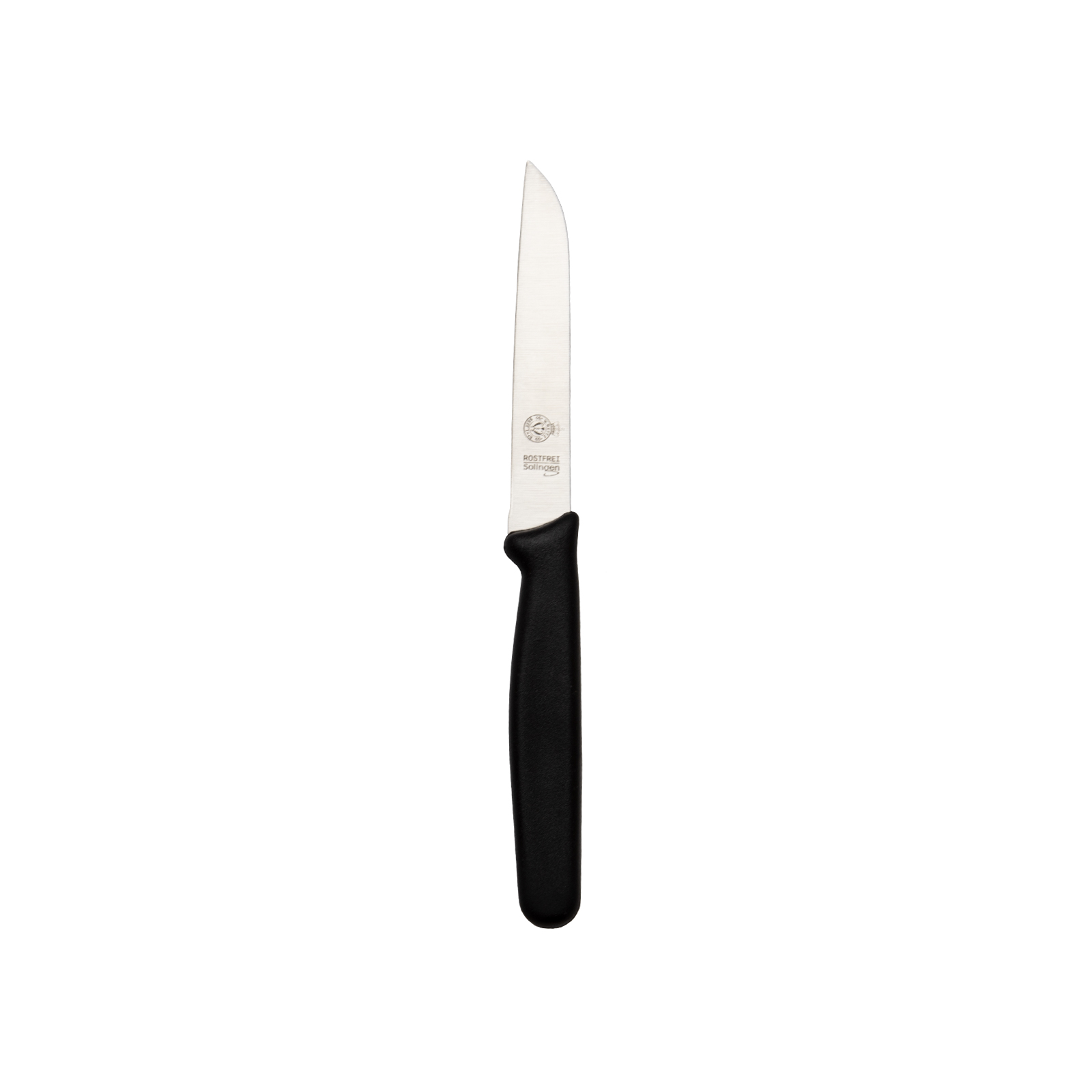 WEITZ Basic Schwarz Gemüsemesser gerade 10cm