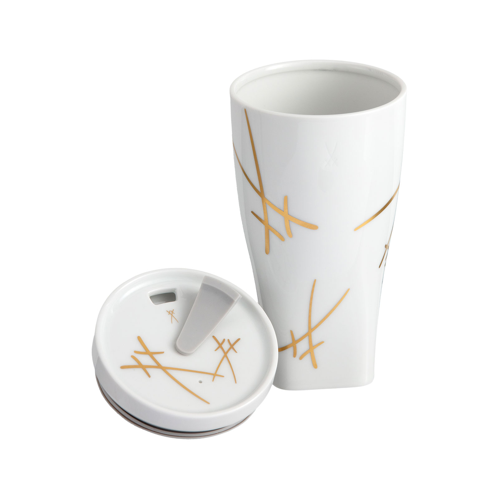 Meissen Swords Coffee to go Becher mit Manschette 0,35ltr.