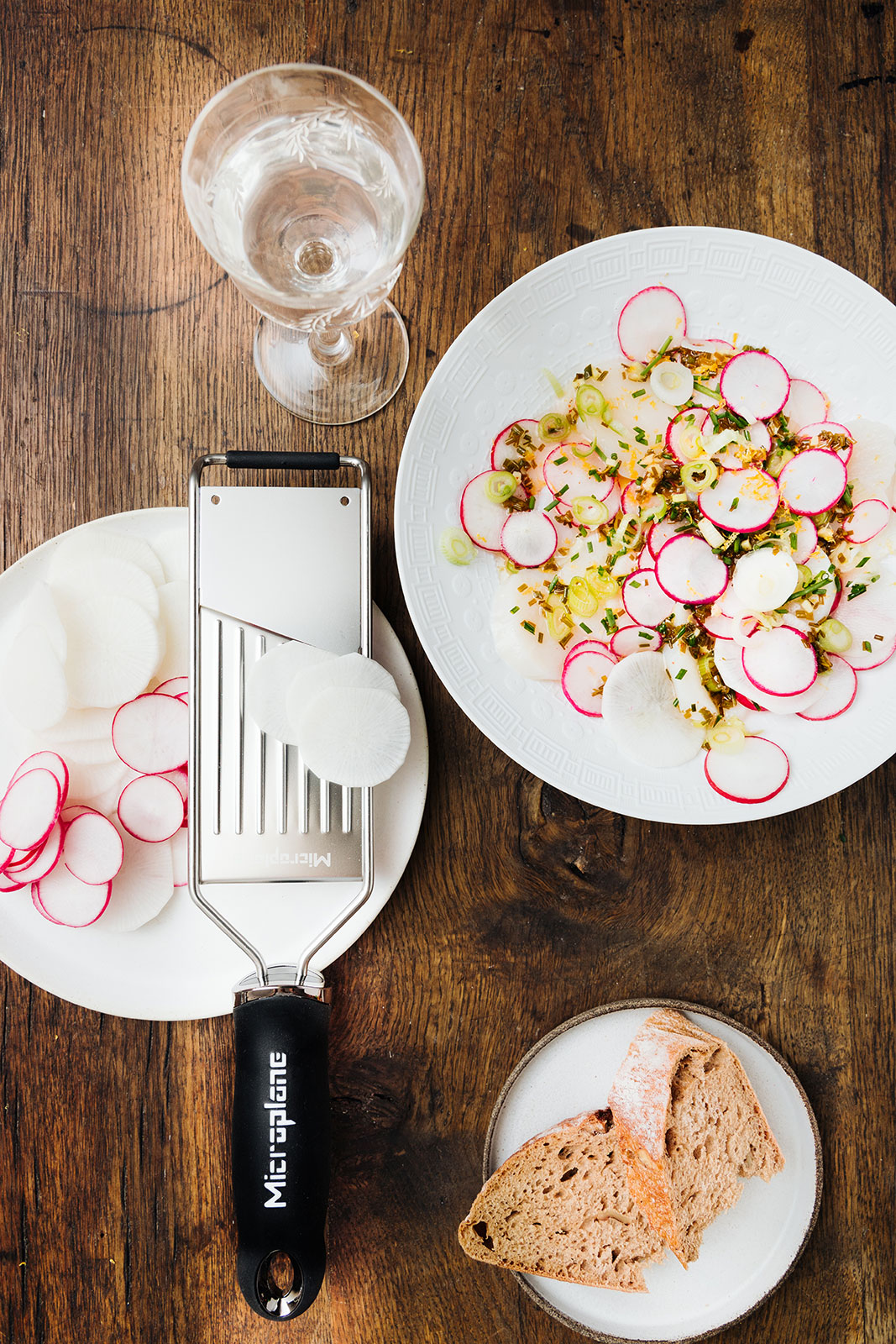 Microplane Gourmet Profi-Gemüsehobel schwarz