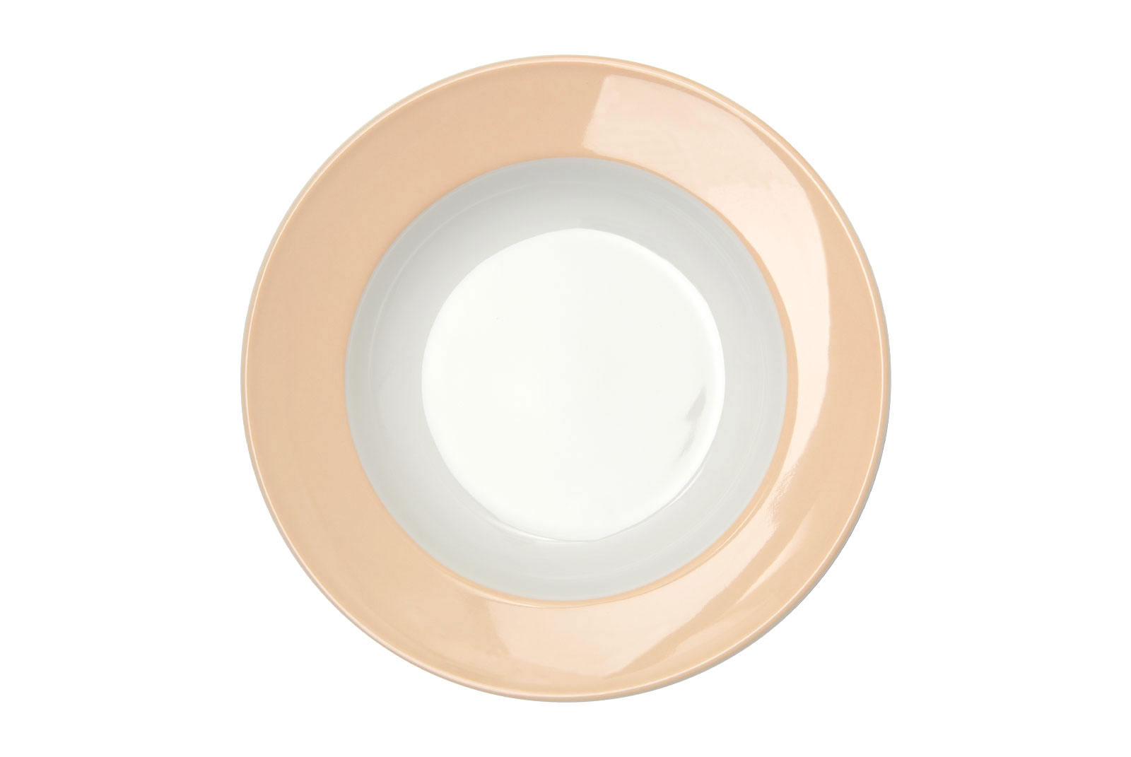 Dibbern Solid Color peach Suppenteller 23cm