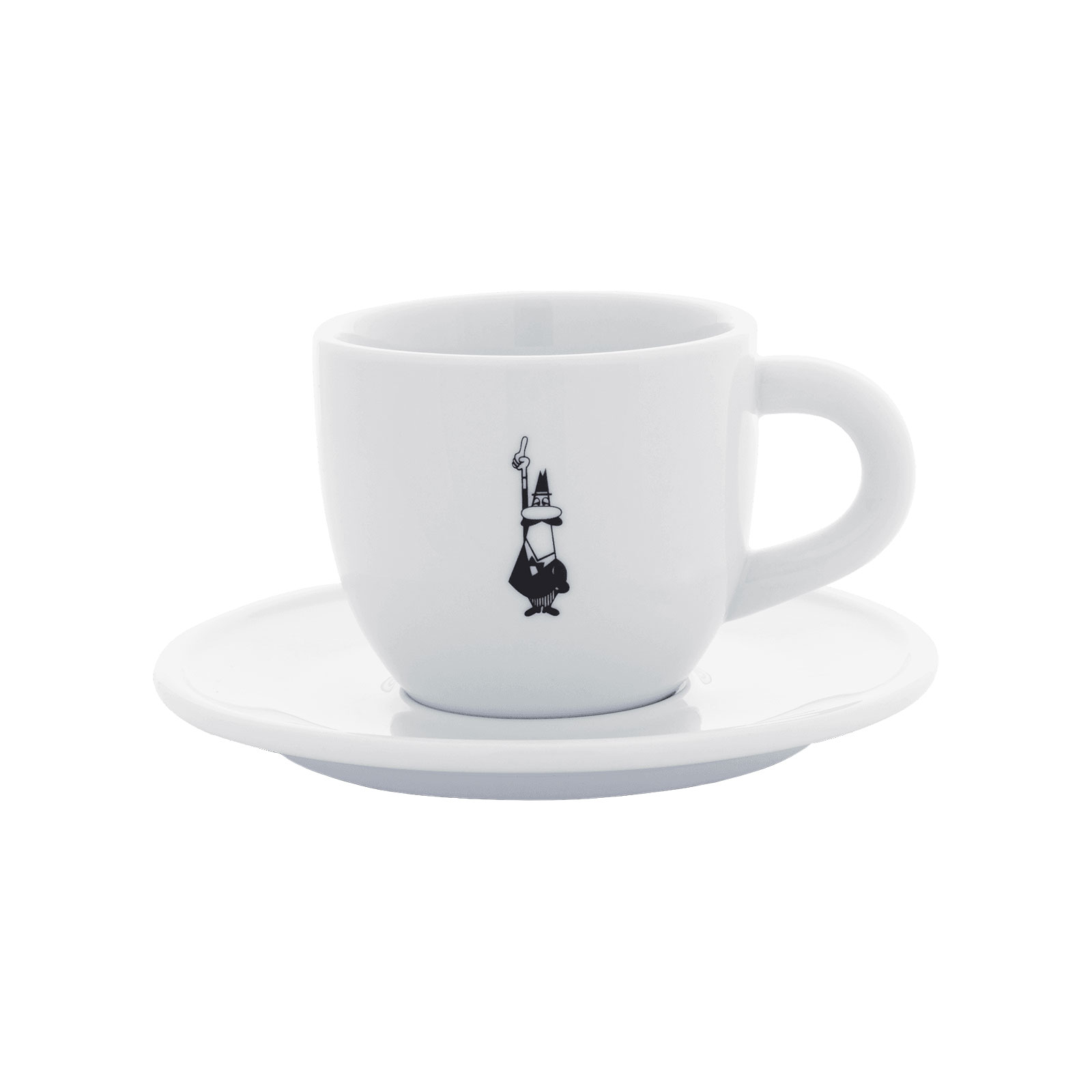 Bialetti Italien Istituzionale Cappuccinotasse 0,24ltr. m. U. weiß