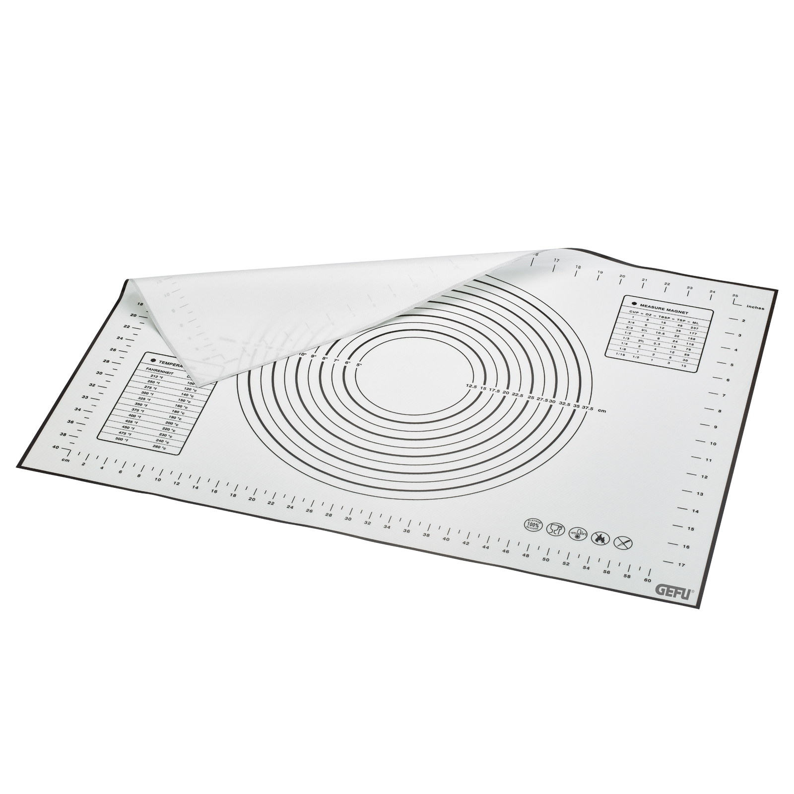 Gefu Back- und Arbeitsmatte PAD 70x50cm