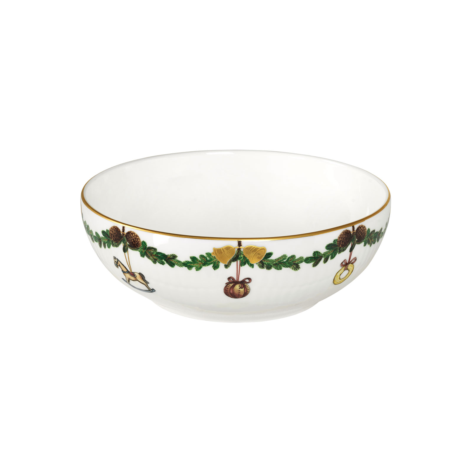 Royal Copenhagen Star Fluted Christmas Schale 14,5cm