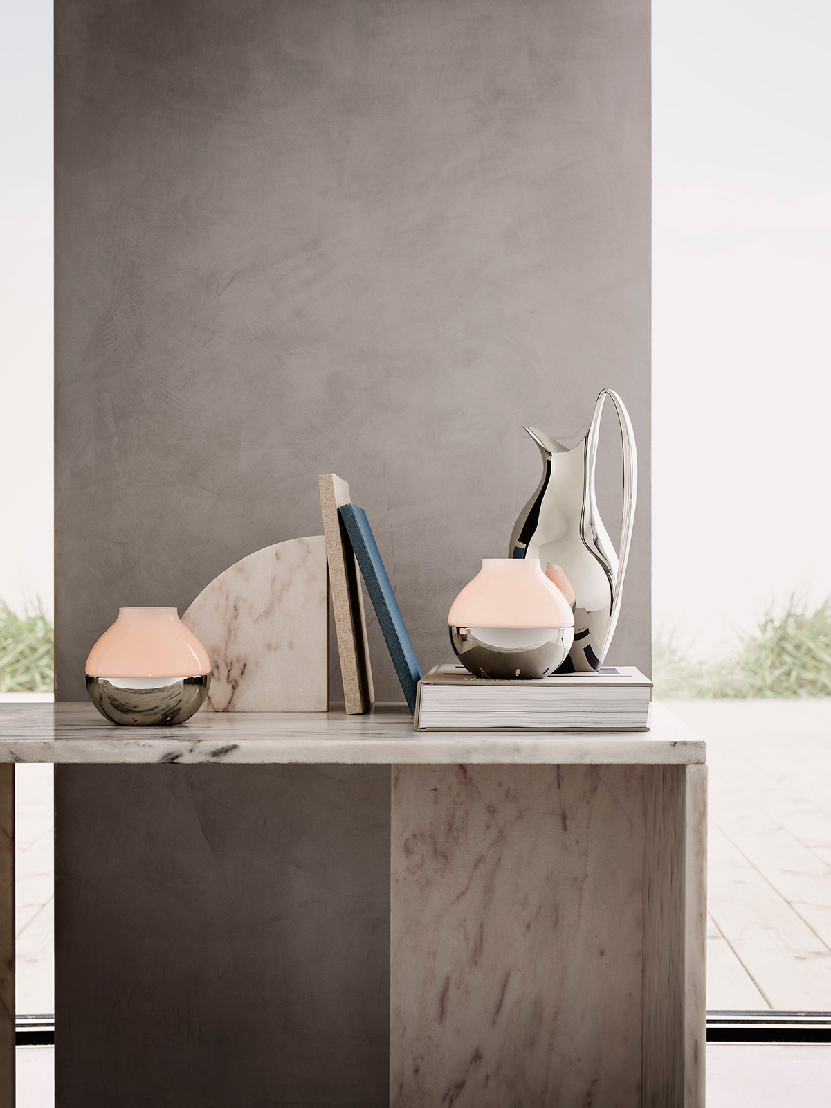 Georg Jensen Henning Koppel Krug 0,75ltr. Edelstahl