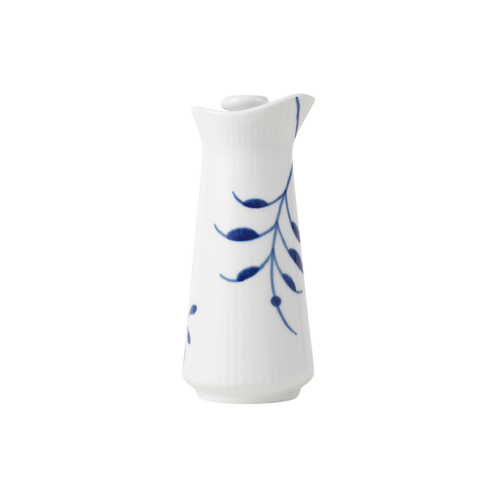 Royal Copenhagen Mega Blau Gerippt Kanne mit Deckel 0,33ltr.
