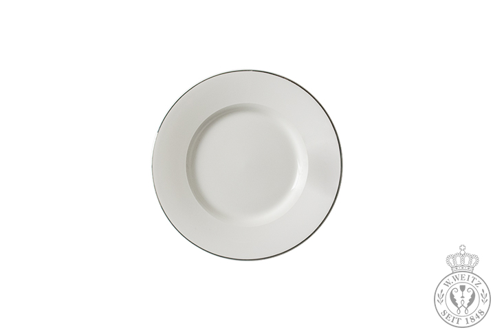 Dibbern Platin Line Kaffee-Untertasse zylindrisch tief 0,2