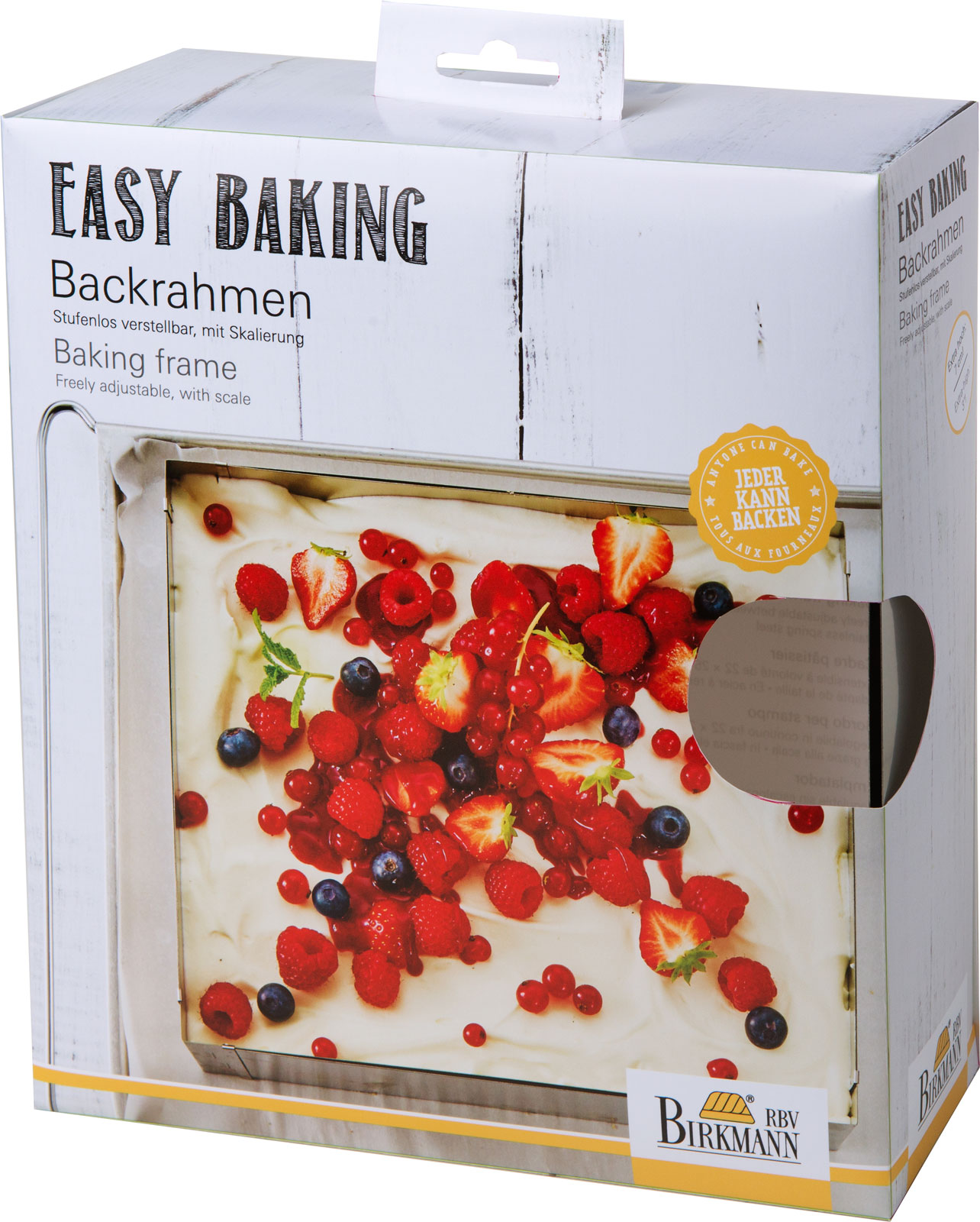 RBV Birkmann Easy Baking Backrahmen 22x25cm