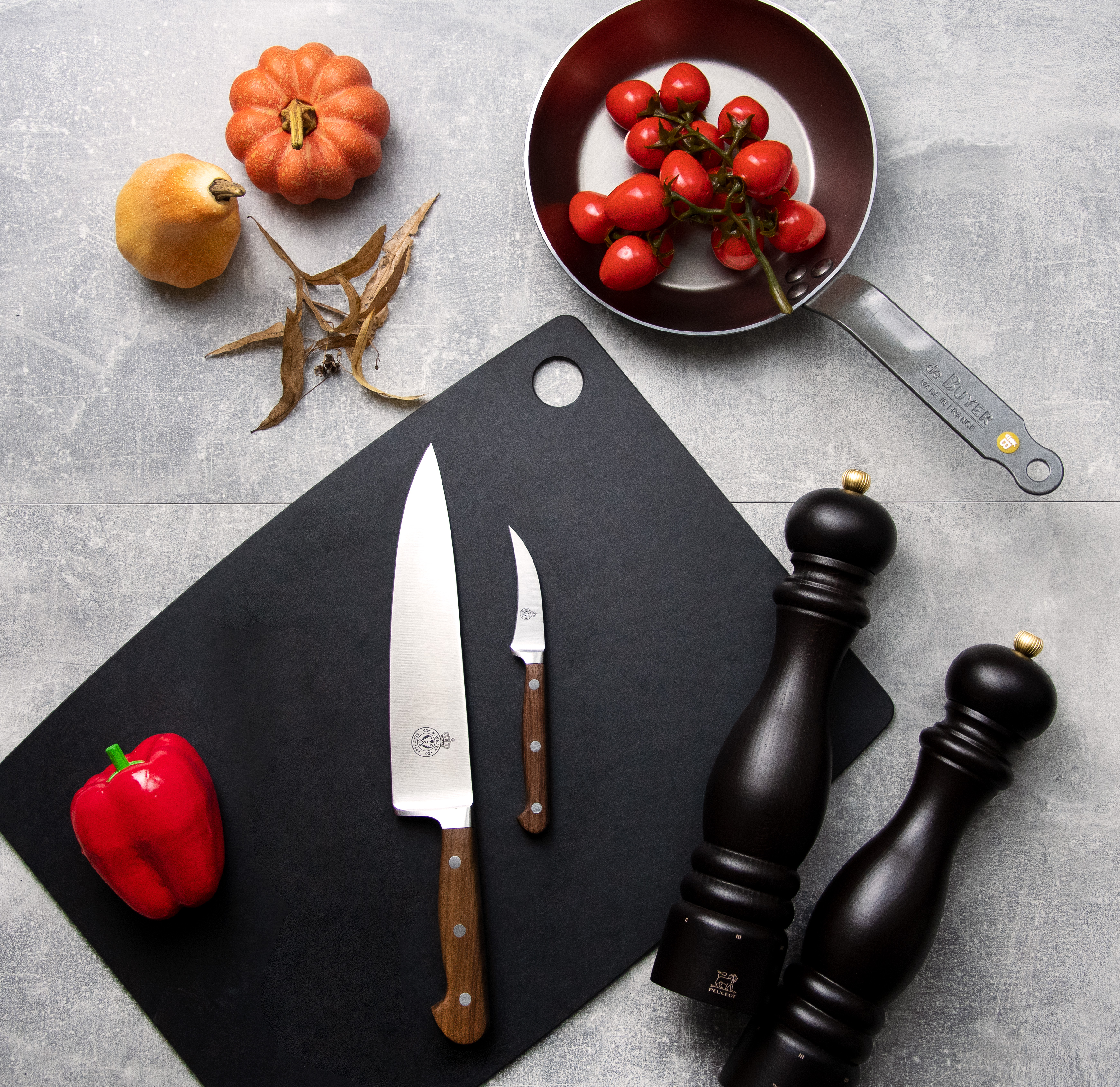 WEITZ Classic Nussbaum Schälmesser 7cm
