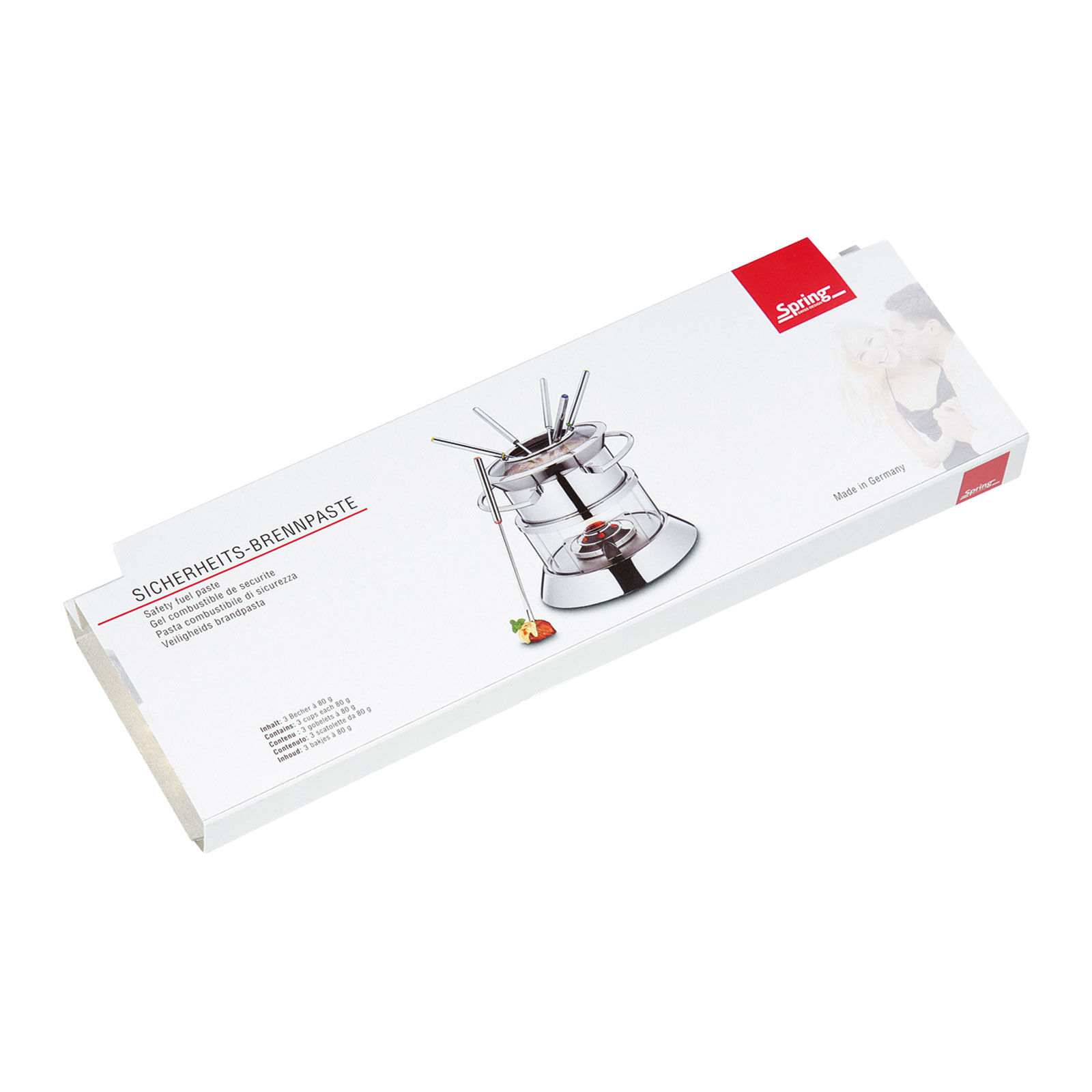 Spring Brennpaste 3er Riegel 3x80g