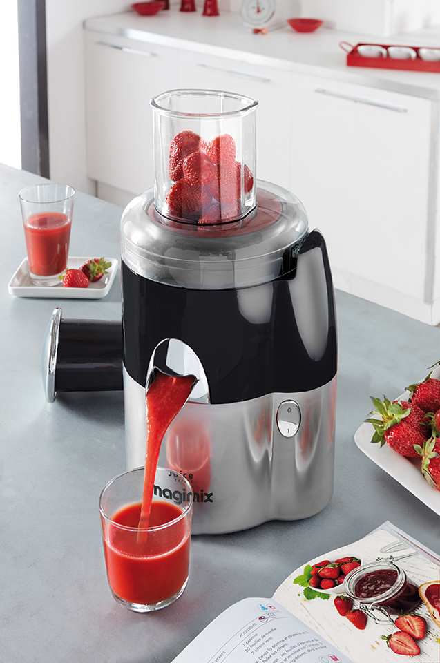 Magimix Juice Expert 2 Erdbeersaft.