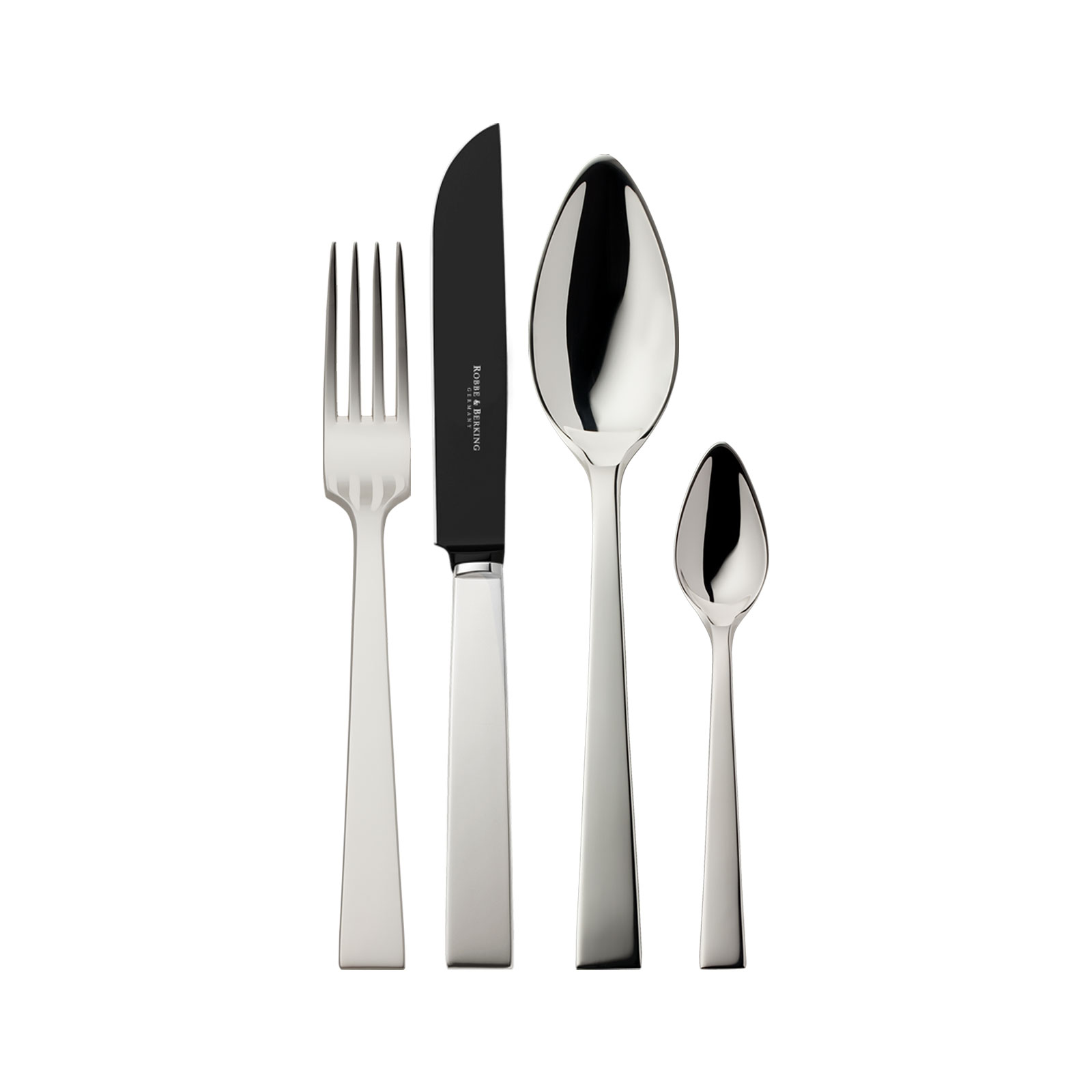 Robbe & Berking Riva THE BOX Frozen Black Edition 24tlg.
