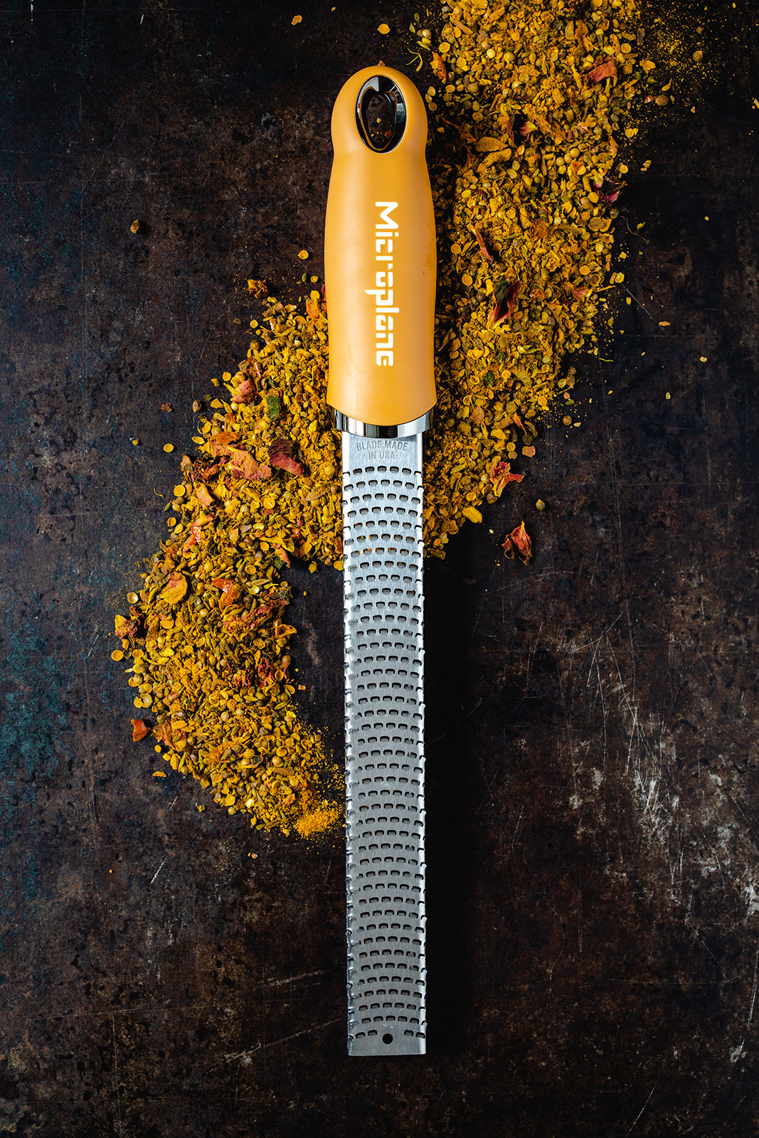 Microplane Premium Classic Reibe Zester senfgelb
