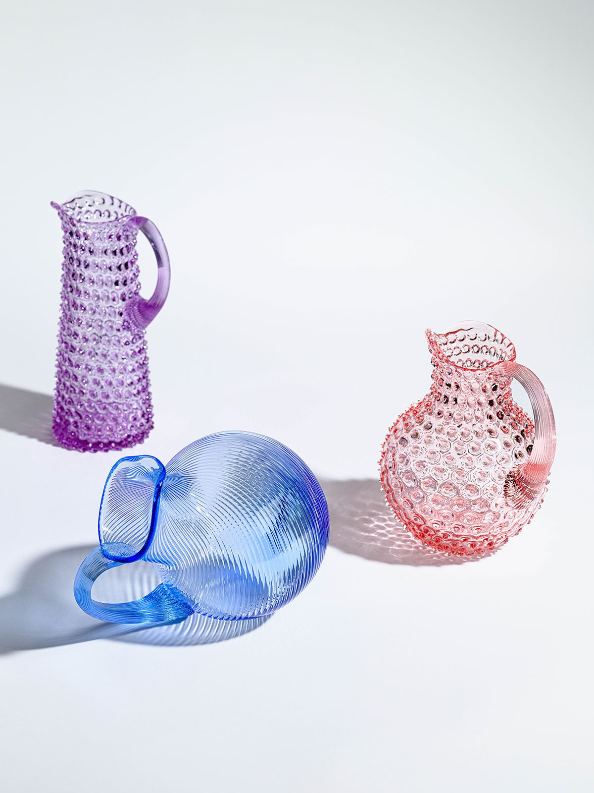 Anna von Lipa Paris Hobnail Krug 2,00ltr. Rosa