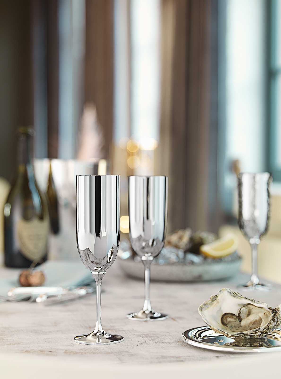 Robbe & Berking Belvedere Champagnerkelch 90versilbert